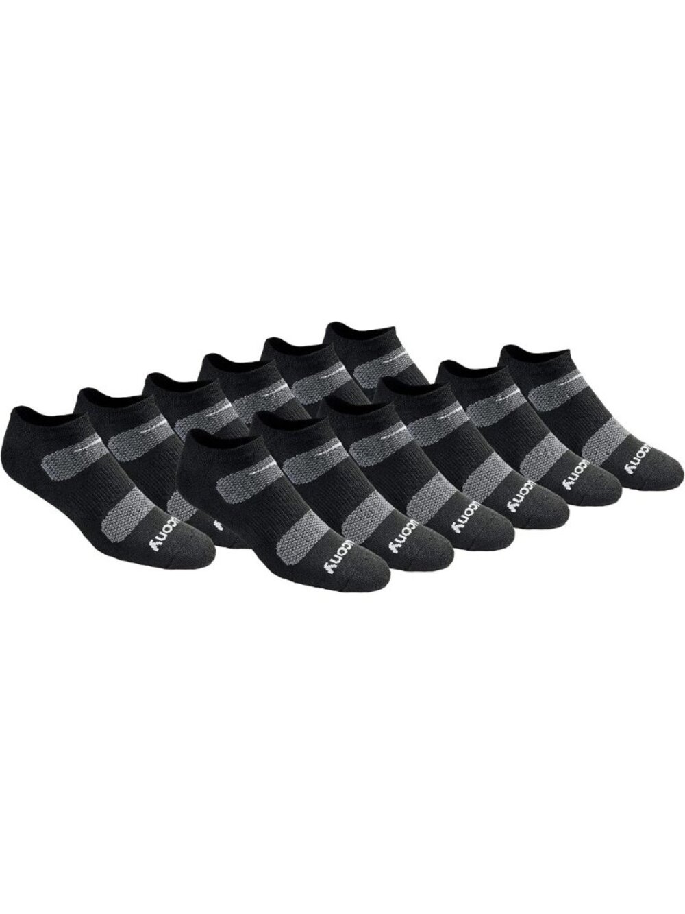 Men's Performance No-Show Socks - RunDry Mesh, Comfort Fit, Ventilating, M-XXL